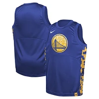 Youth Nike  Royal Golden State Warriors Courtside Starting Five Team Jersey