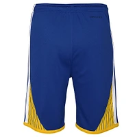Short Nike Royal Golden State Warriors Icon Edition en maille Performance Swingman pour jeune