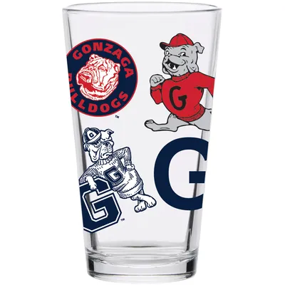 Gonzaga Bulldogs 16oz. Medley Vintage Pint Glass