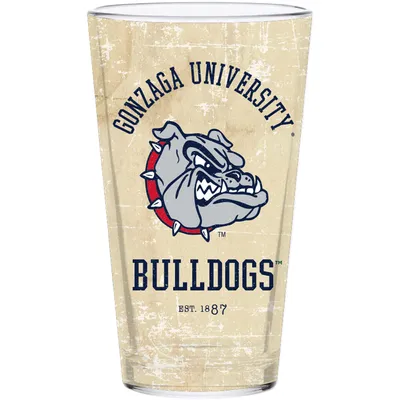Gonzaga Bulldogs 16oz. Retro Pint Glass