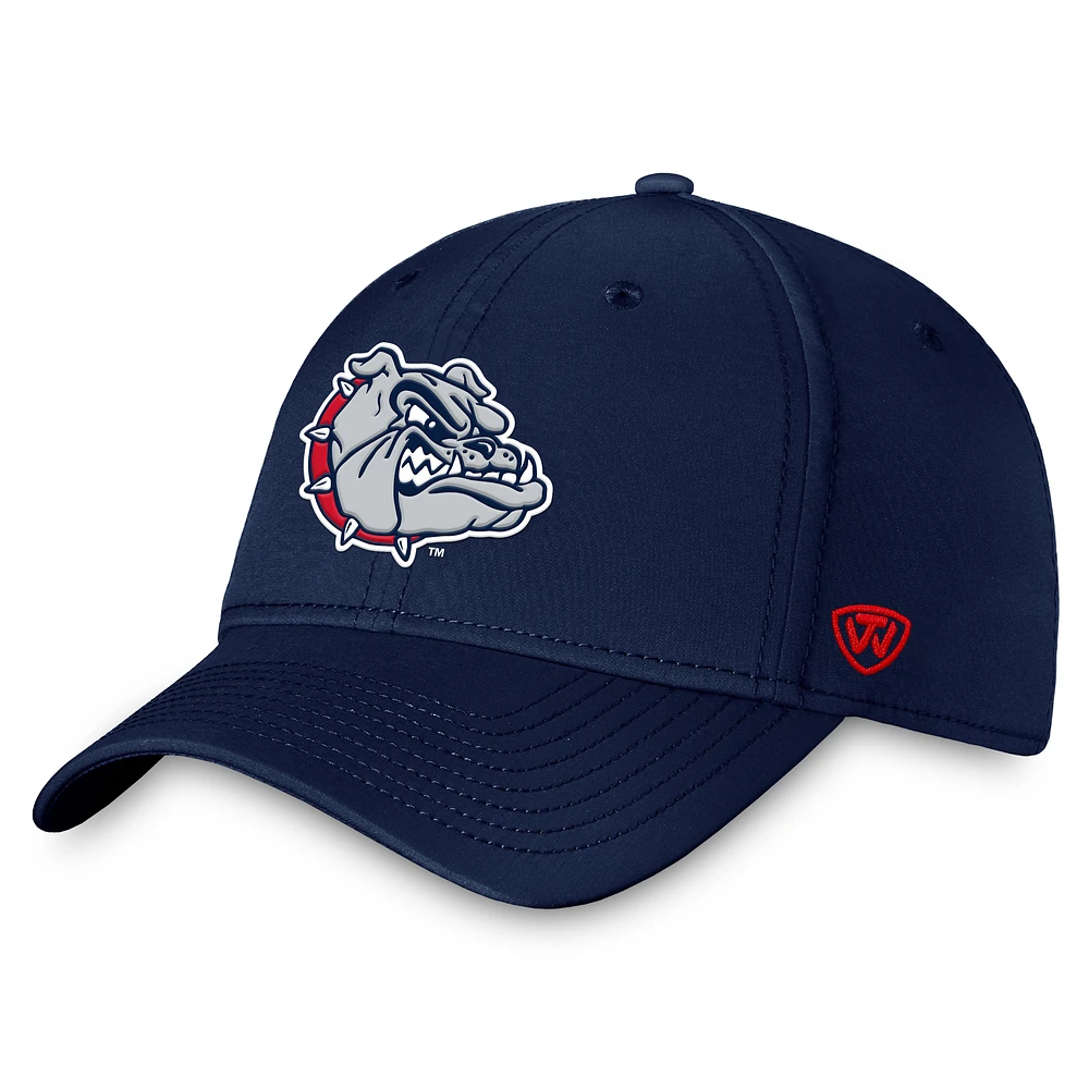 Men's Top of the World  Navy Gonzaga Bulldogs Clam Flex Hat