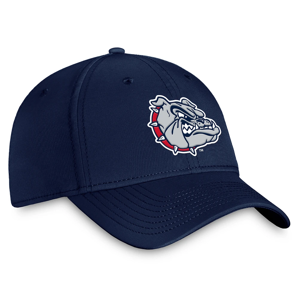 Men's Top of the World  Navy Gonzaga Bulldogs Clam Flex Hat