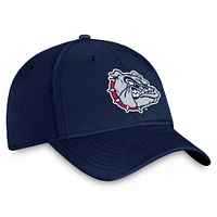 Men's Top of the World  Navy Gonzaga Bulldogs Clam Flex Hat