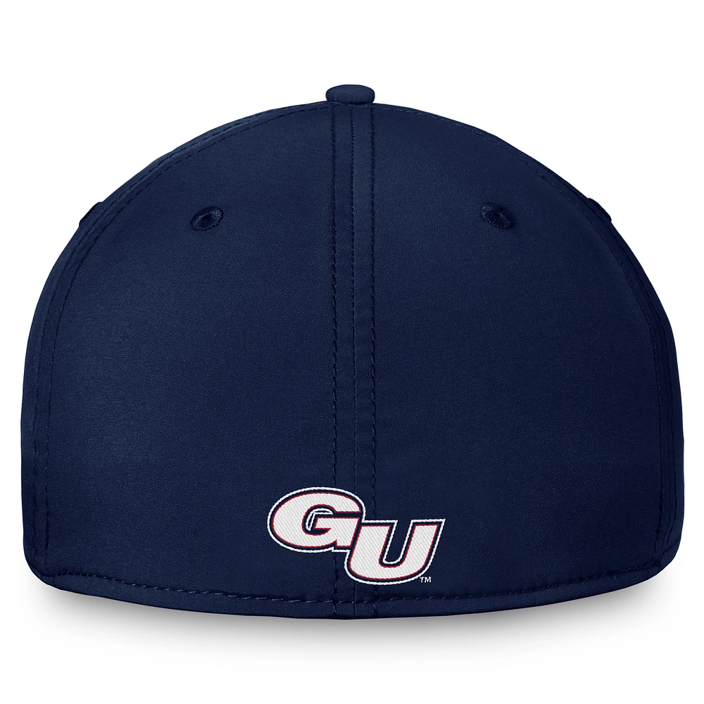 Men's Top of the World  Navy Gonzaga Bulldogs Clam Flex Hat