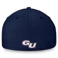 Men's Top of the World  Navy Gonzaga Bulldogs Clam Flex Hat