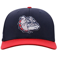 Men's Top of the World  True Navy Gonzaga Bulldogs Reflex Fitted Hat