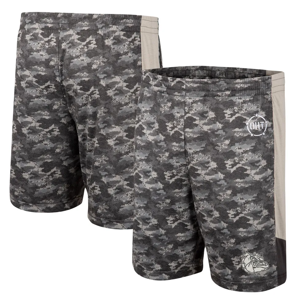 Colosseum Camo Gonzaga Bulldogs OHT Military Appreciation Short pour homme