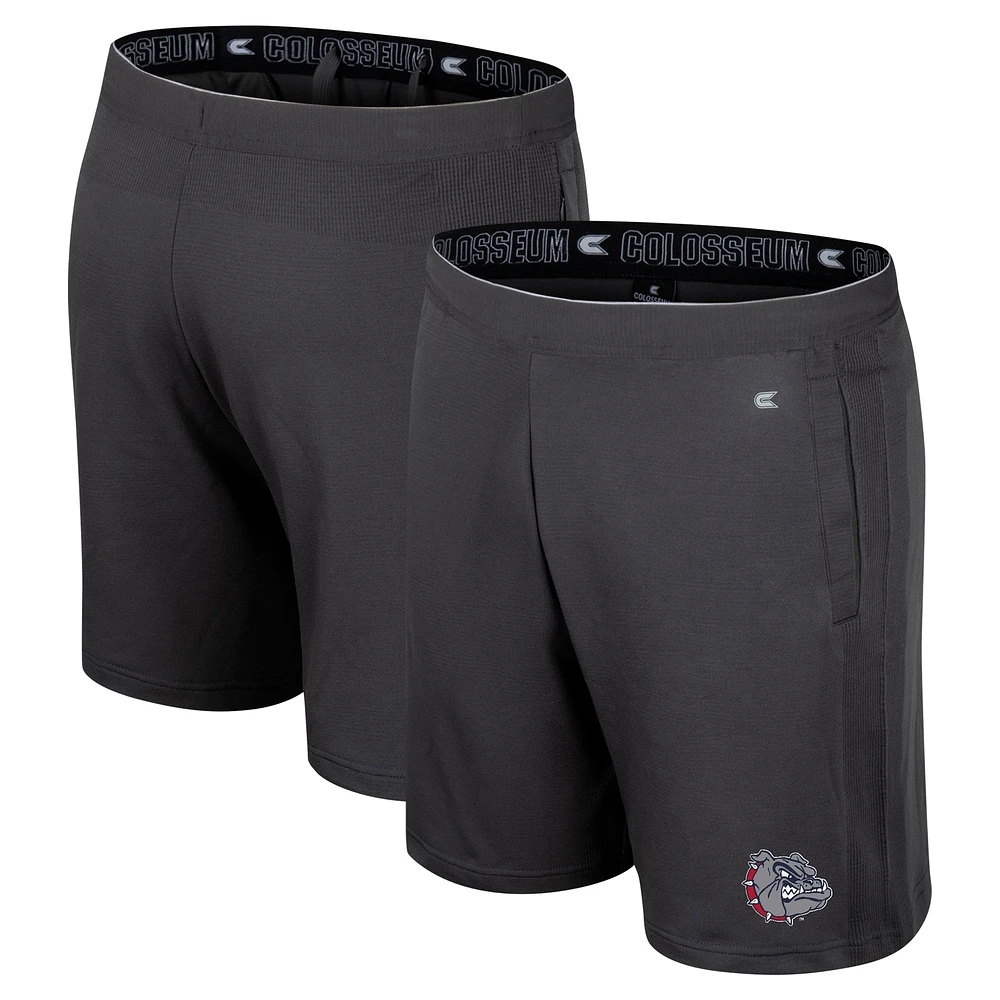 Men's Colosseum Charcoal Gonzaga Bulldogs Forget Shorts