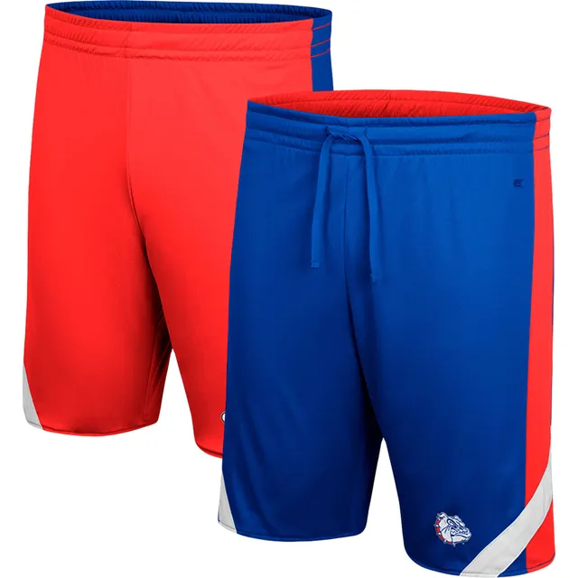 Men's Colosseum Navy/Red Ole Miss Rebels Am I Wrong Reversible Shorts