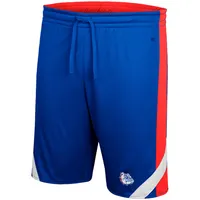 Men's Colosseum Navy/Red Gonzaga Bulldogs Am I Wrong Reversible Shorts