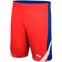 Men's Colosseum Navy/Red Gonzaga Bulldogs Am I Wrong Reversible Shorts