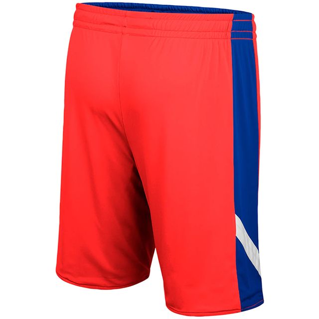 Short réversible pour hommes Colosseum bleu marine/rouge Gonzaga Bulldogs Am I Wrong