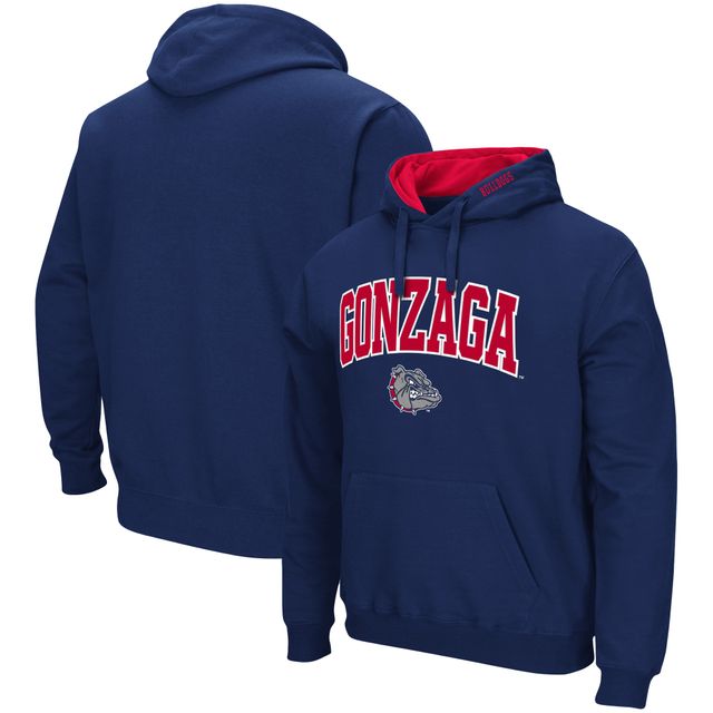 Men's Nike Navy Gonzaga Bulldogs Basketball Icon Club Fleece Pullover Hoodie