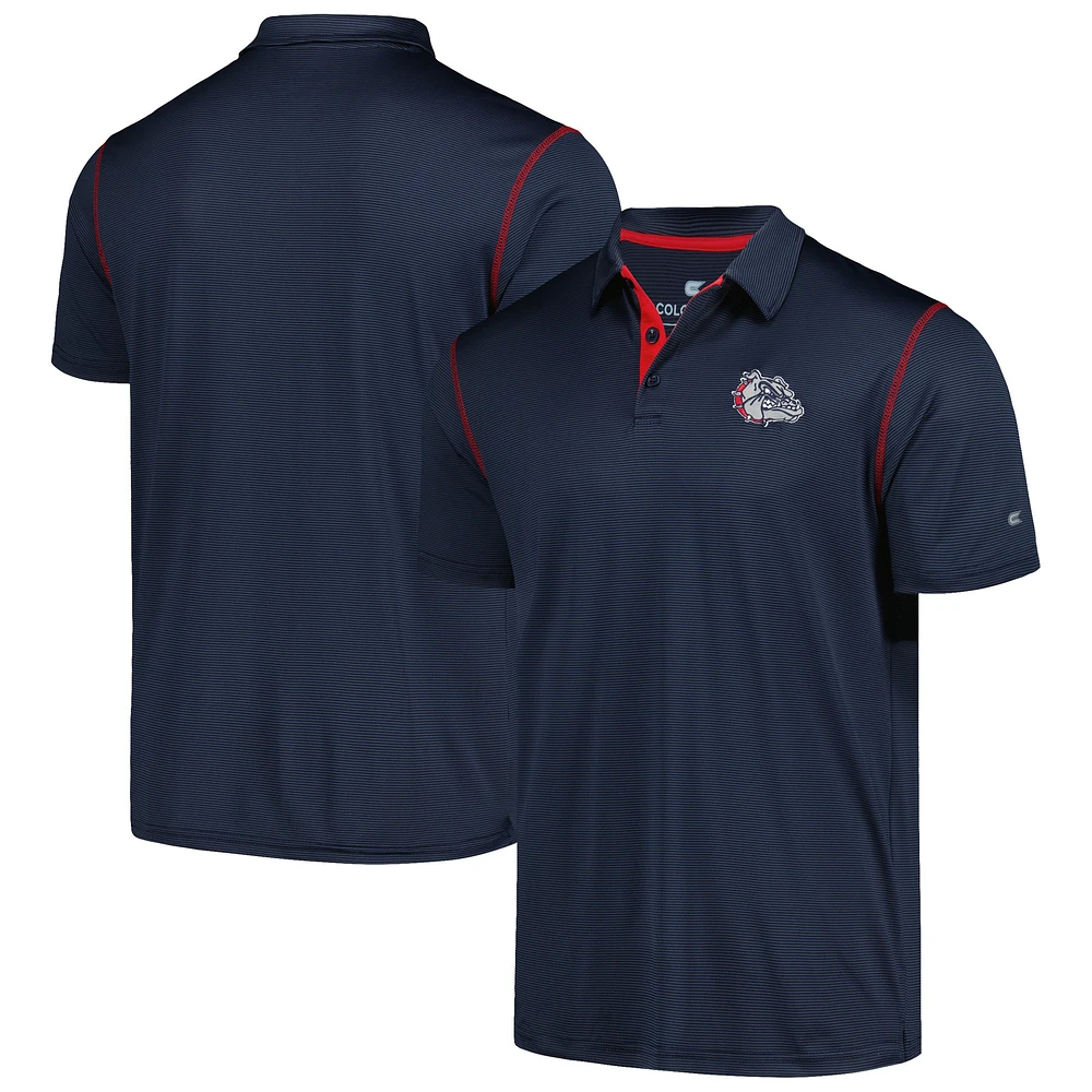 Men's Colosseum  Navy Gonzaga Bulldogs Cameron Polo