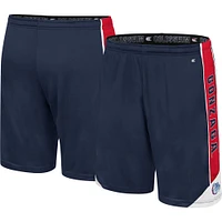 Men's Colosseum Navy Gonzaga Bulldogs Haller Shorts