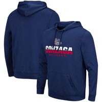 Men's Colosseum Navy Gonzaga Bulldogs Lantern Pullover Hoodie