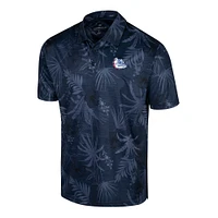 Polo Colosseum bleu marine Gonzaga Bulldogs Palms pour hommes