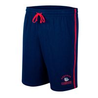 Men's Colosseum Navy Gonzaga Bulldogs Thunder Slub Shorts