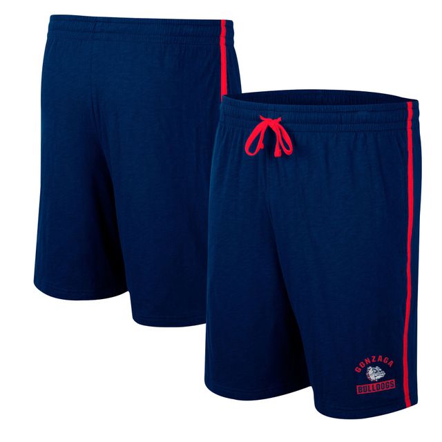 Short Colosseum Navy Gonzaga Bulldogs Thunder Slub pour homme