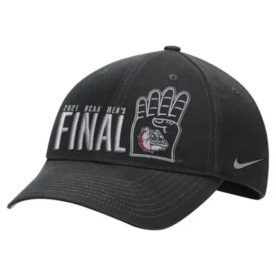 Gonzaga Bulldogs Nike 2021 NCAA Men's Basketball Tournament March Madness Final Four Bound L91 Adjustable Hat - Black