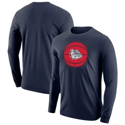 Gonzaga Bulldogs Nike Basketball Long Sleeve T-Shirt - Navy