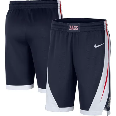 Gonzaga Bulldogs Nike Replica Performance Basketball Shorts - Navy