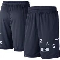 Gonzaga Bulldogs Nike Wordmark Performance Shorts - Navy