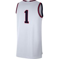 Men's Nike # White Gonzaga Bulldogs Limited Basketball Jersey