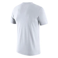 Men's Nike White Gonzaga Bulldogs 2025 On-Court Bench T-Shirt