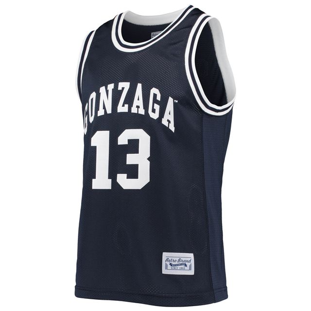 Maillot de basket-ball classique commémoratif pour hommes, marque rétro originale, Kelly Olynyk Navy Gonzaga Bulldogs, anciens élèves