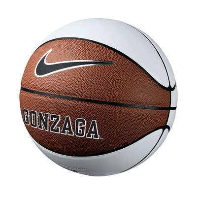 Ballon de basket-ball autographique Nike Gonzaga Bulldogs