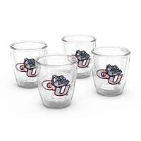 Tervis Gonzaga Bulldogs, paquet de 4, 12 oz. Ensemble de gobelets emblème