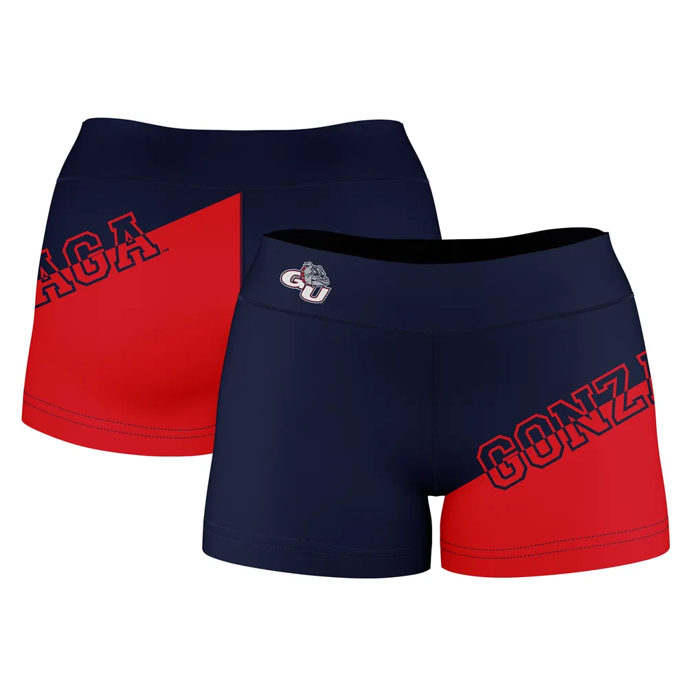Gonzaga Bulldogs Women's Color Block Shorts - Navy