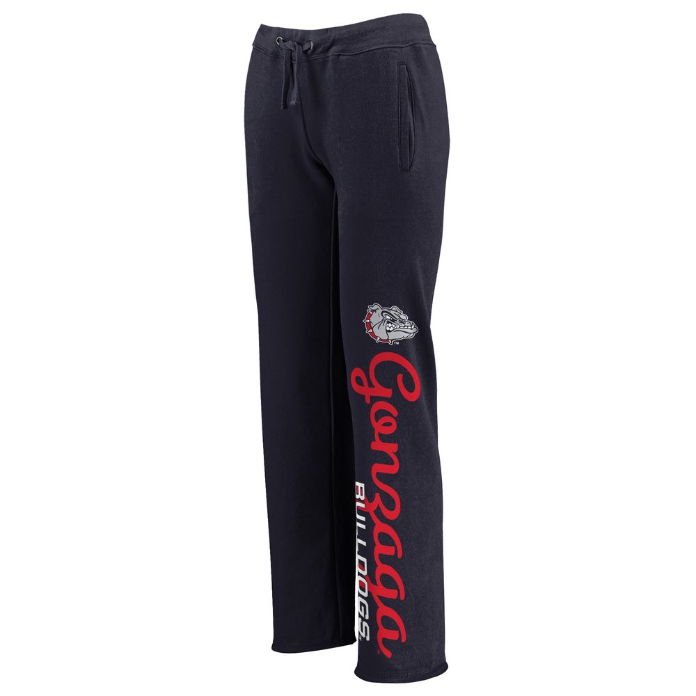 Women's Navy Gonzaga Bulldogs Cozy Fleece Sweatpants