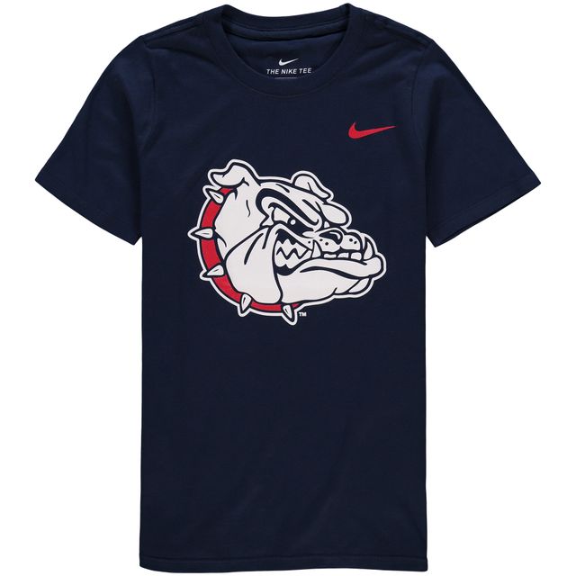 T-shirt à logo Gonzaga Bulldogs Nike bleu marine pour jeune