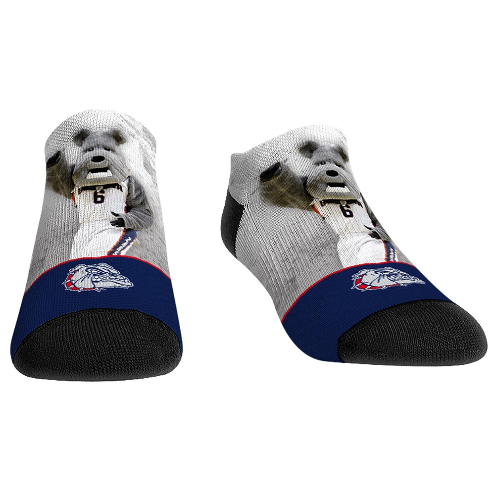 Chaussettes pour jeunes Rock Em Chaussettes basses Gonzaga Bulldogs Mascot Walkout