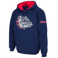 Youth Stadium Athletic Navy Gonzaga Bulldogs Big Logo Pullover Hoodie