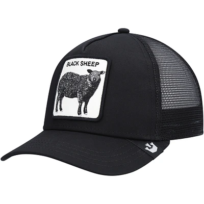 Casquette Snapback Black Sheep Trucker Goorin Bros homme de coloris noir