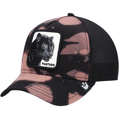 Men's Goorin Bros Black Acid Panther Trucker Snapback Hat