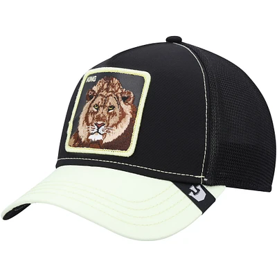 Casquette de camionneur ajustable noire Everything the Light Touches Goorin Bros pour hommes