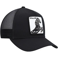 Casquette Snapback Trucker Stallion II noire Goorin Bros pour hommes