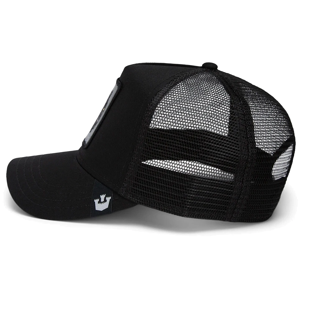 Casquette camionneur ajustable Goorin Bros Black The Black Panther pour homme