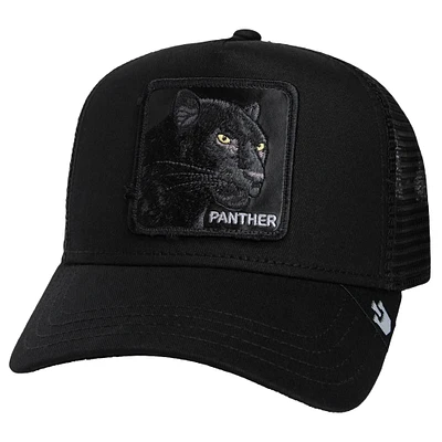 Casquette camionneur ajustable Goorin Bros Black The Black Panther pour homme