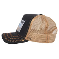 Casquette ajustable noire Tough Trucker Goorin Bros pour hommes