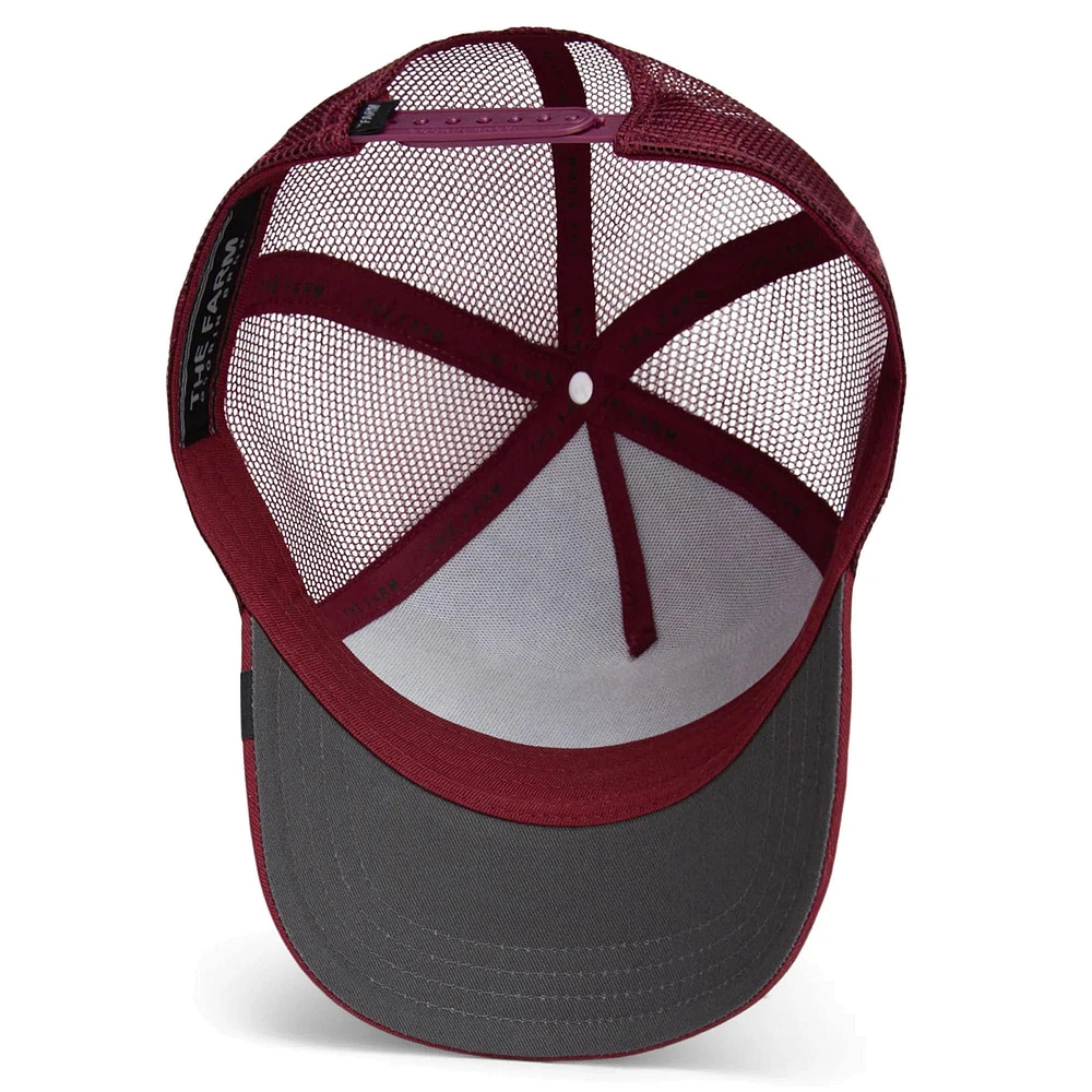 Men's Goorin Bros Burgundy Himothy Adjustable Trucker Hat