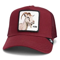 Men's Goorin Bros Burgundy Himothy Adjustable Trucker Hat