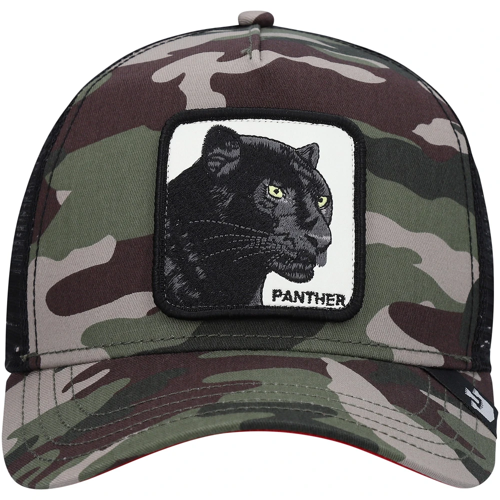 Casquette ajustable Goorin Bros Camo The Panther Trucker pour hommes