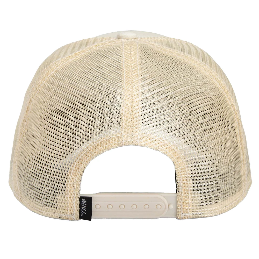 Men's Goorin Bros Cream Deadly Companion Adjustable Canvas Trucker Hat