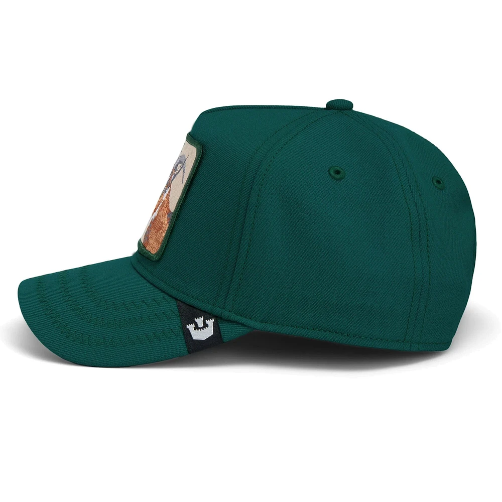 Casquette ajustable verte Greatest Field 100 de Goorin Bros pour homme