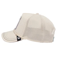 Casquette réglable Goorin Bros Natural Meal Ticket Trucker pour hommes